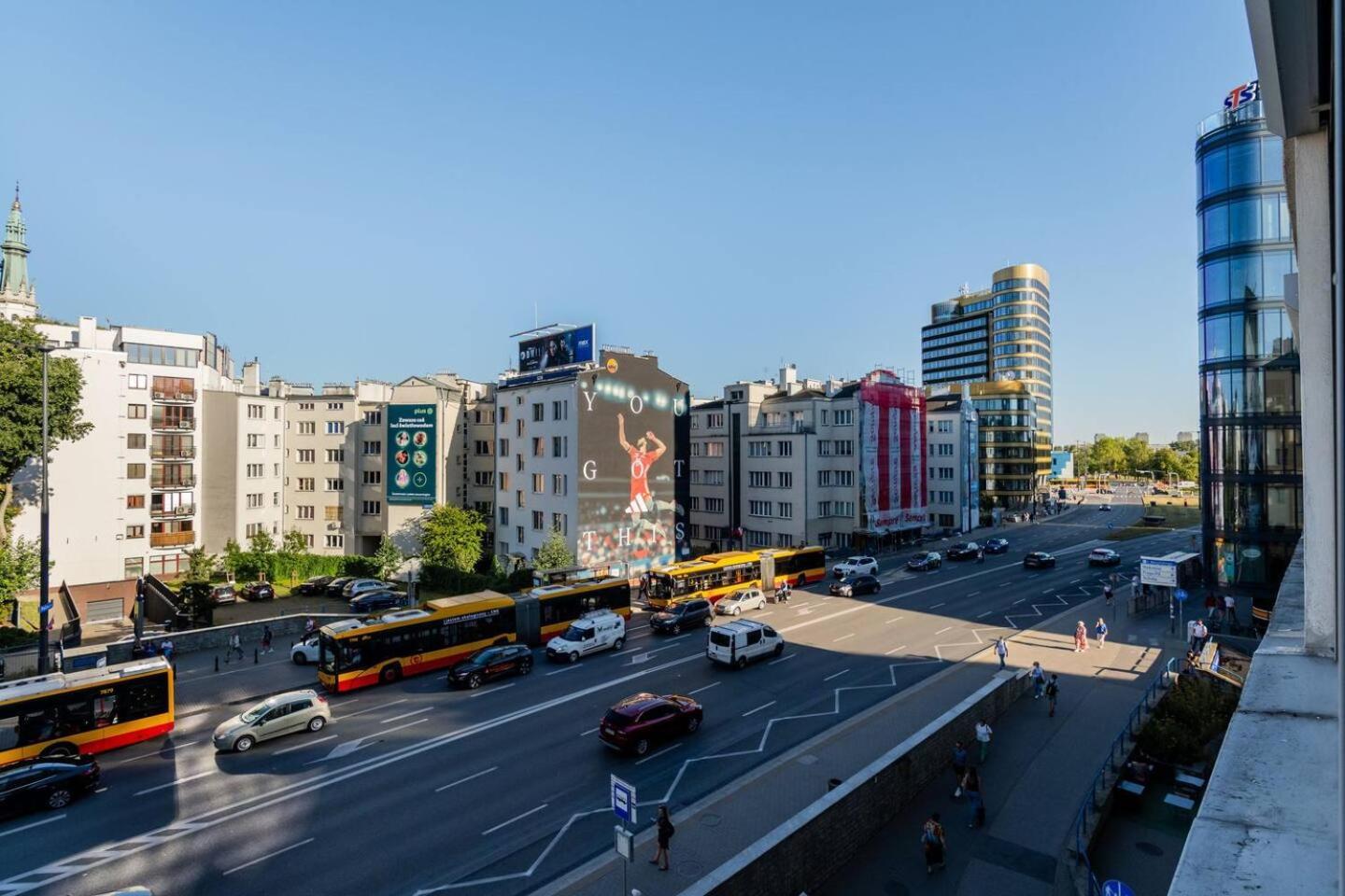 Sunbeam Studio City Centre Metro Politechnika Varsó Kültér fotó